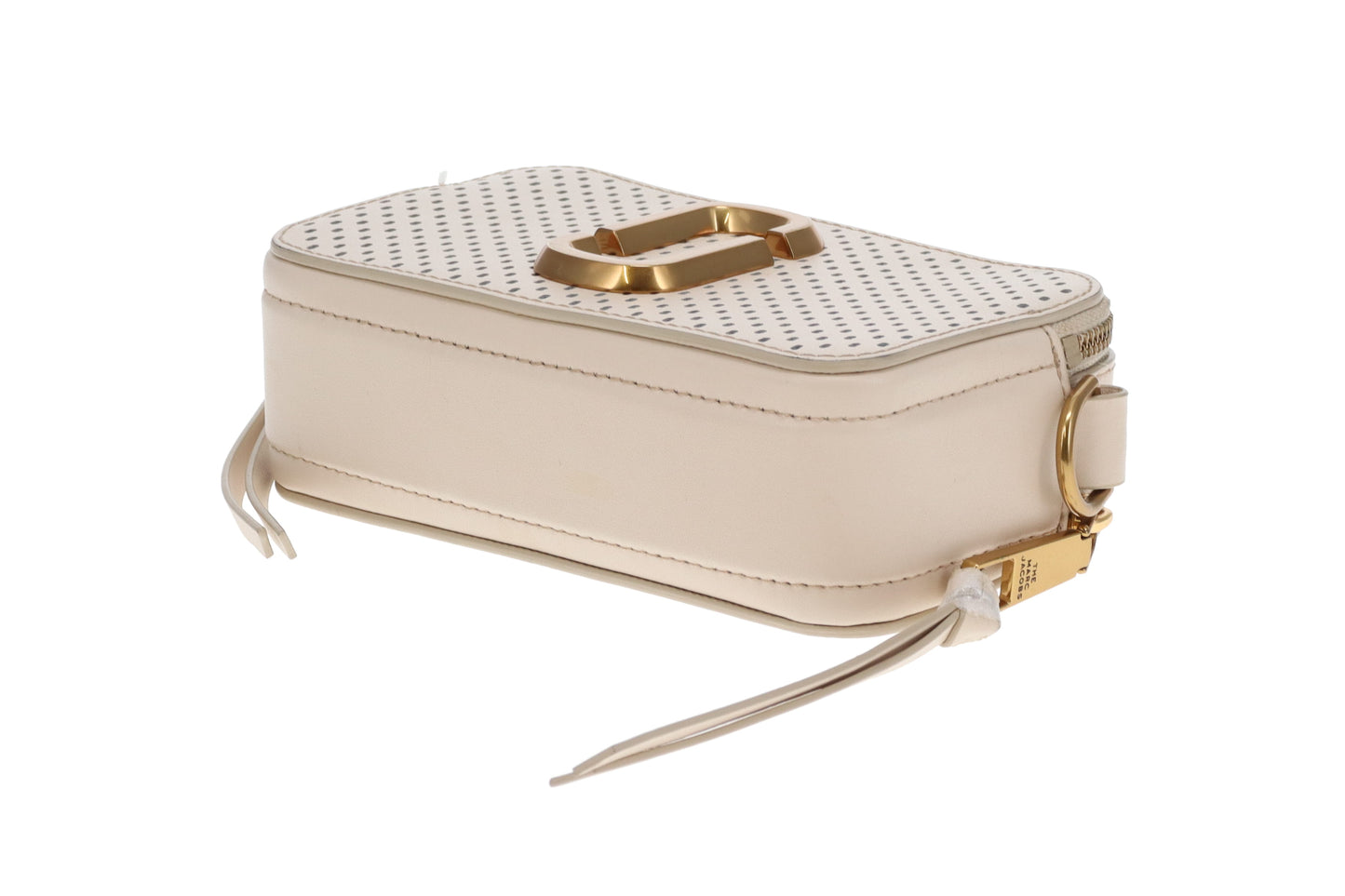 Marc Jacobs The Snapshot Beige Perforated