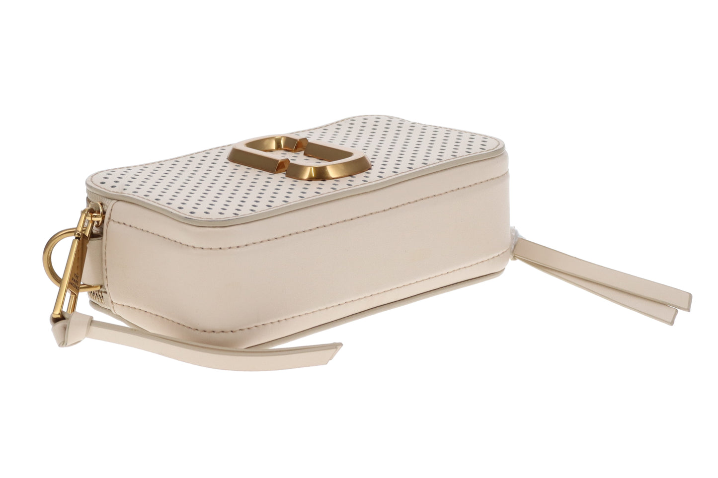 Marc Jacobs The Snapshot Beige Perforated