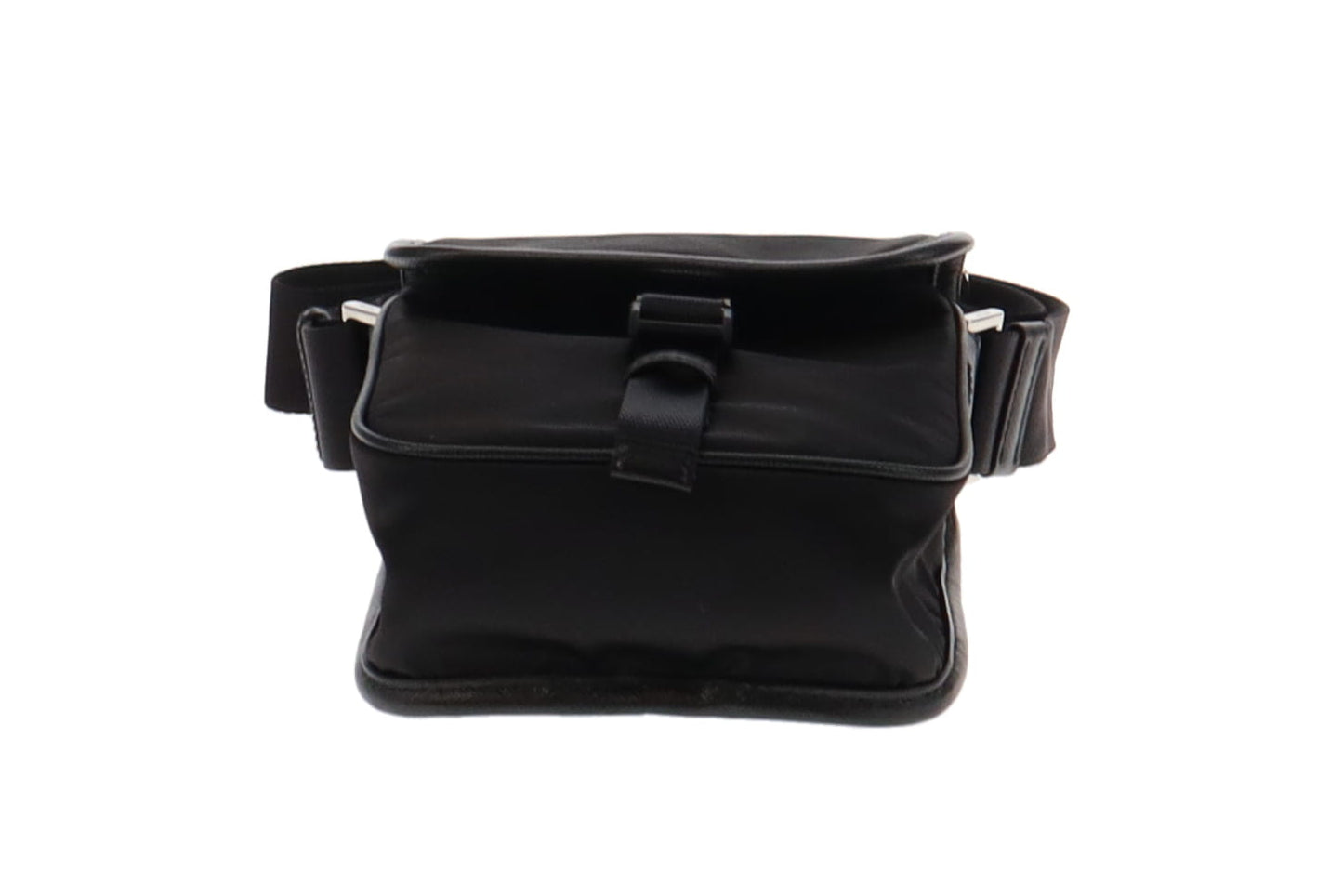 Prada Black Re-Nylon Unisex Messenger Bag
