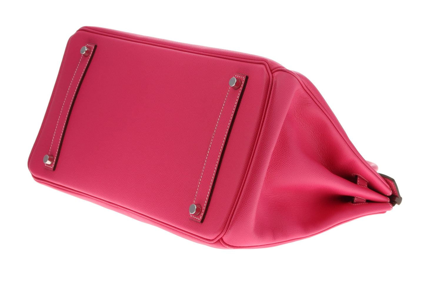 Hermes Birkin 35cm Rose Tyrien & Rubis Epsom 2011 With Palladium Hardware