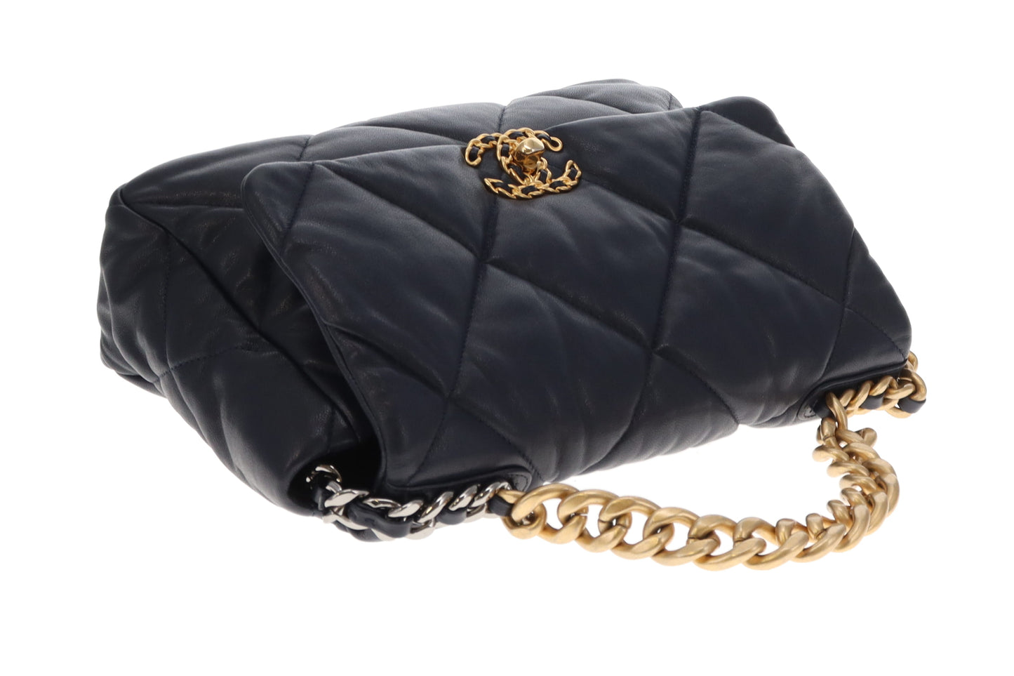 Chanel 19 Bag Large Navy 2019