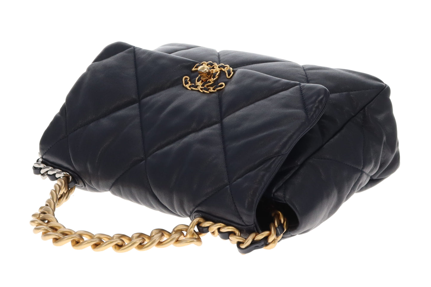 Chanel 19 Bag Large Navy 2019
