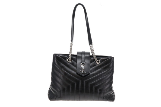 Saint Laurent Loulou Shopper Black SHW 2017