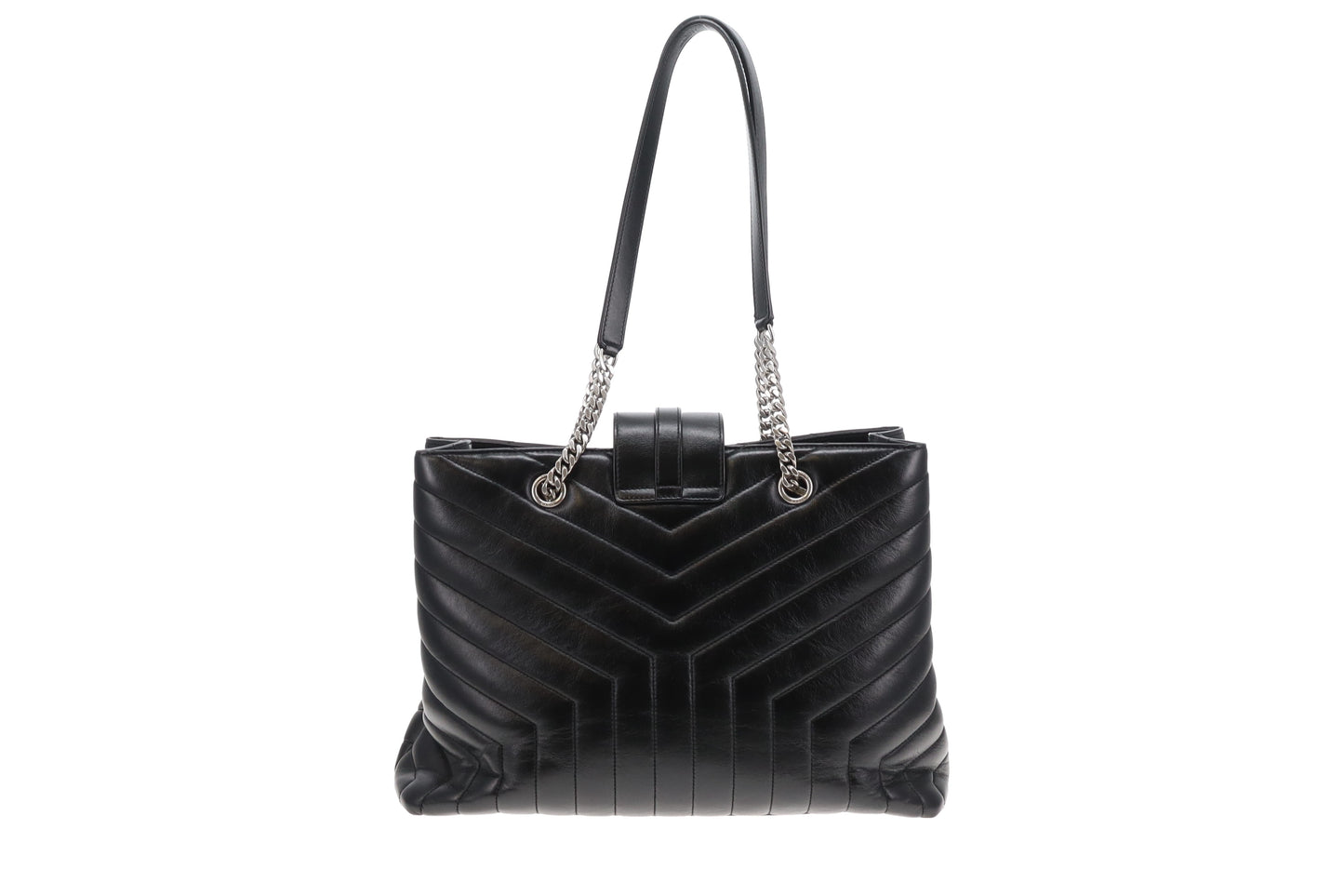 Saint Laurent Loulou Shopper Black SHW 2017