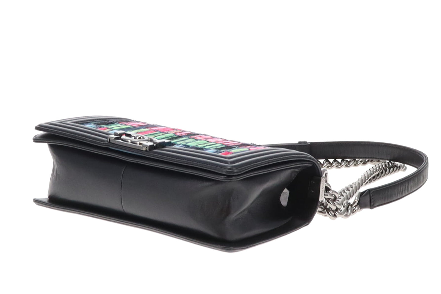 Chanel Boy Bag Old Medium Seasonal Multicolour Panels 2014