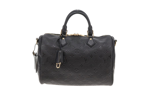 Louis Vuitton Speedy Soft 30 Bandouliere Monogram Empreinte (NFID)