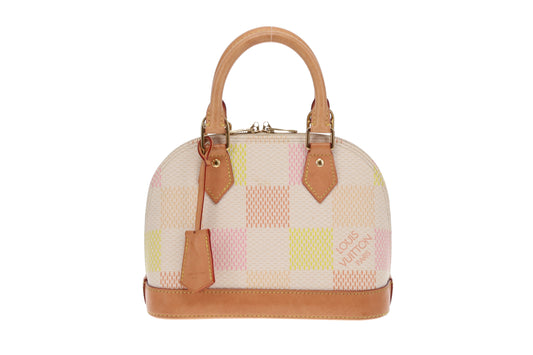 Louis Vuitton Alma BB  Damierlicious Rose Peach (NFID)