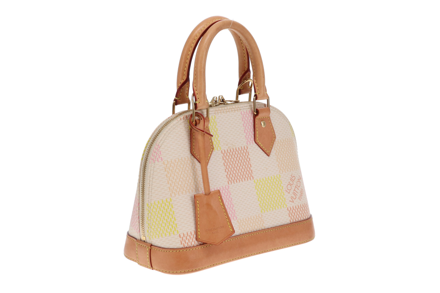 Louis Vuitton Alma BB  Damierlicious Rose Peach (NFID)
