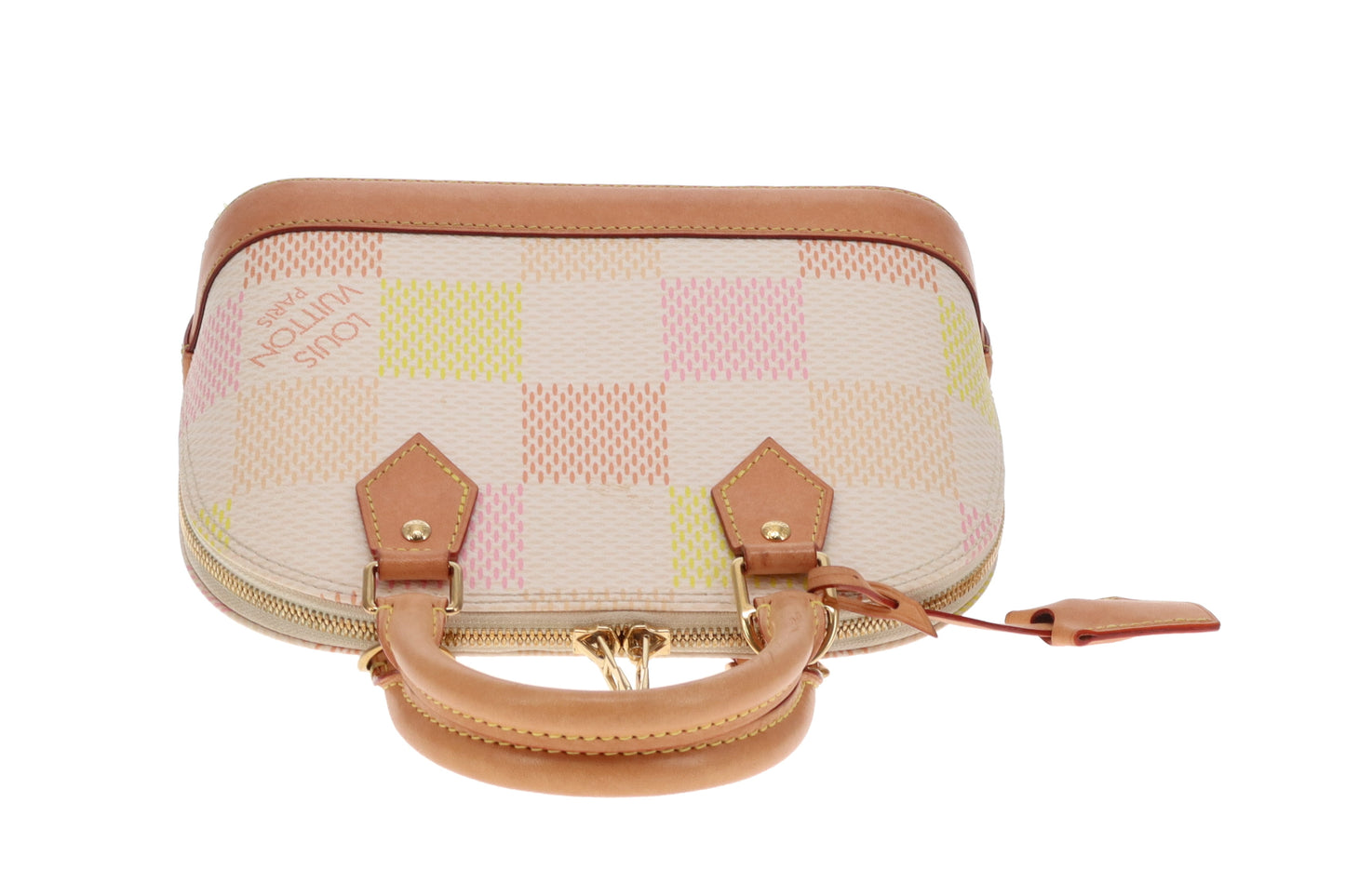 Louis Vuitton Alma BB  Damierlicious Rose Peach (NFID)