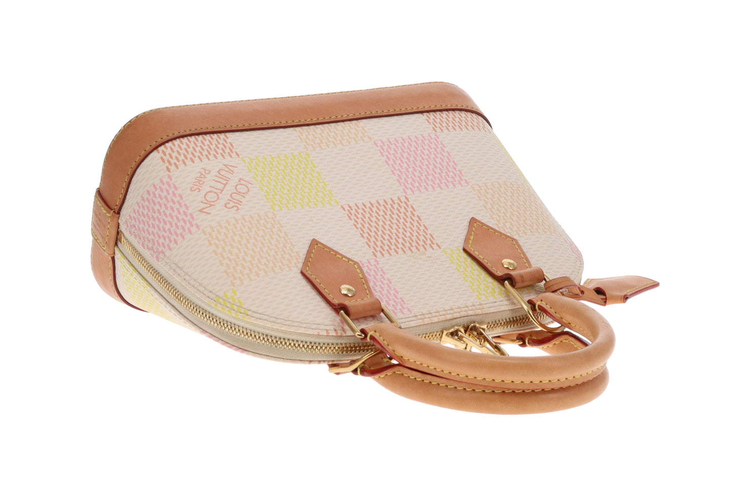 Louis Vuitton Alma BB  Damierlicious Rose Peach (NFID)