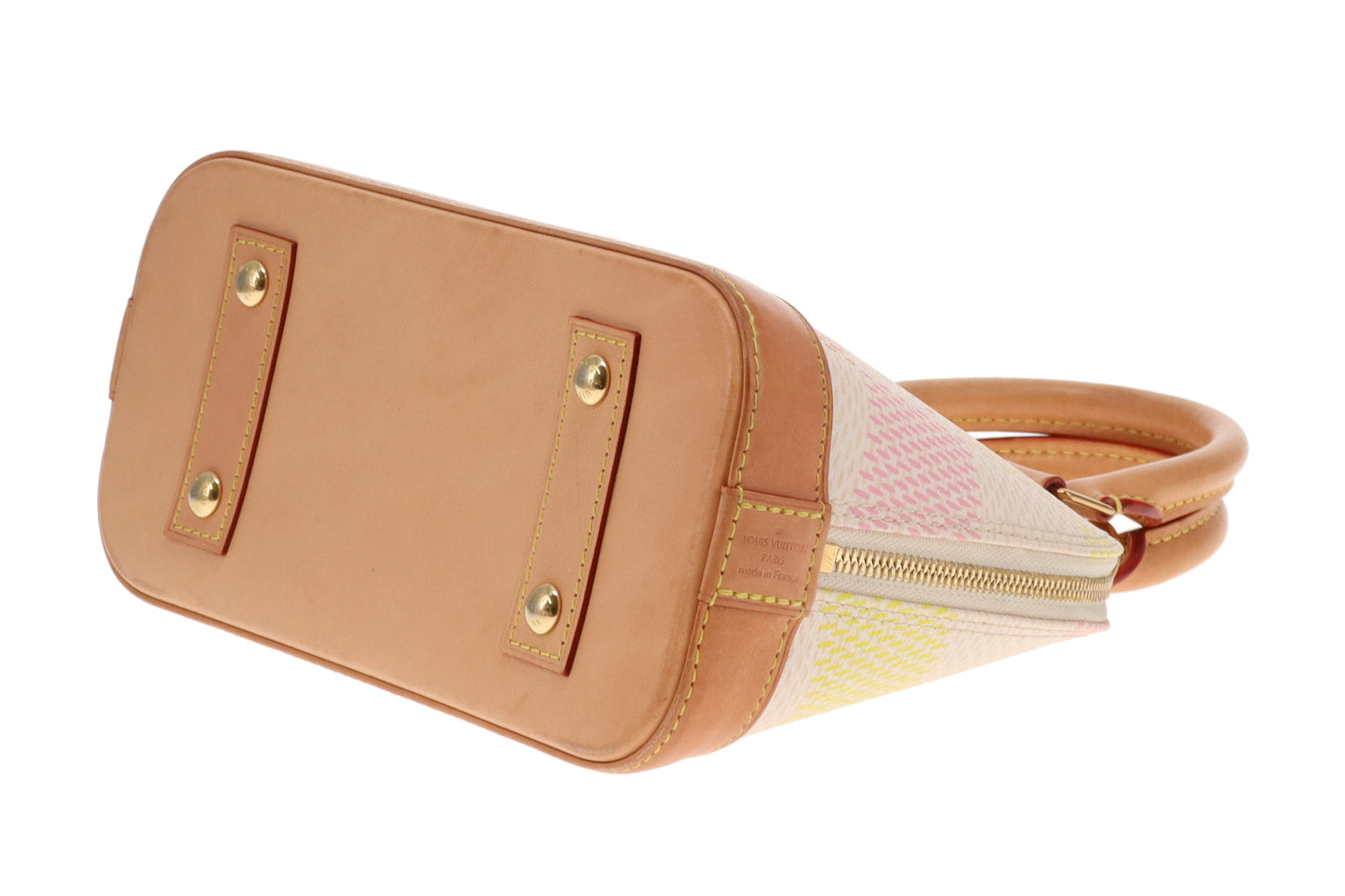 Louis Vuitton Alma BB  Damierlicious Rose Peach (NFID)