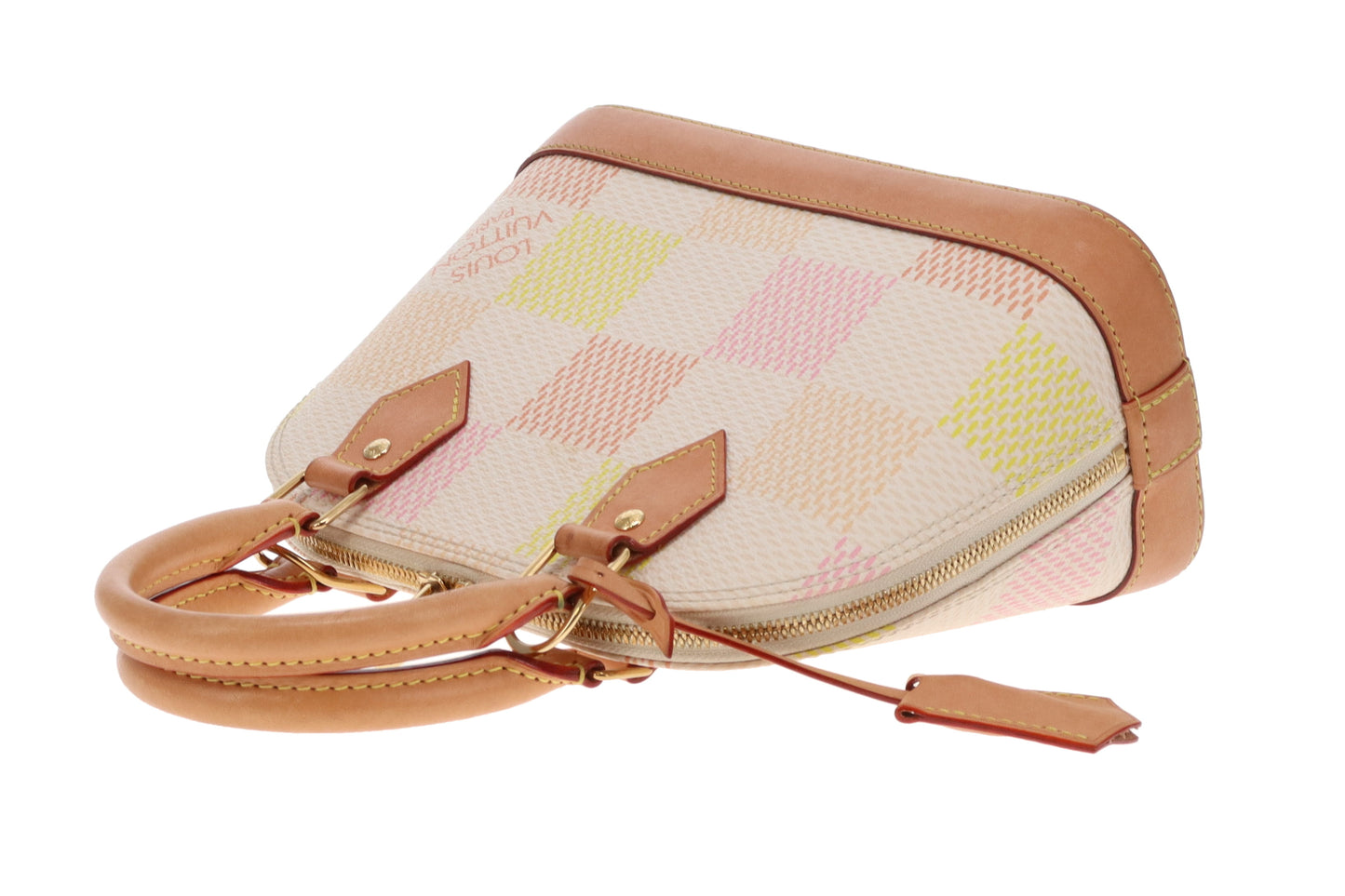 Louis Vuitton Alma BB  Damierlicious Rose Peach (NFID)