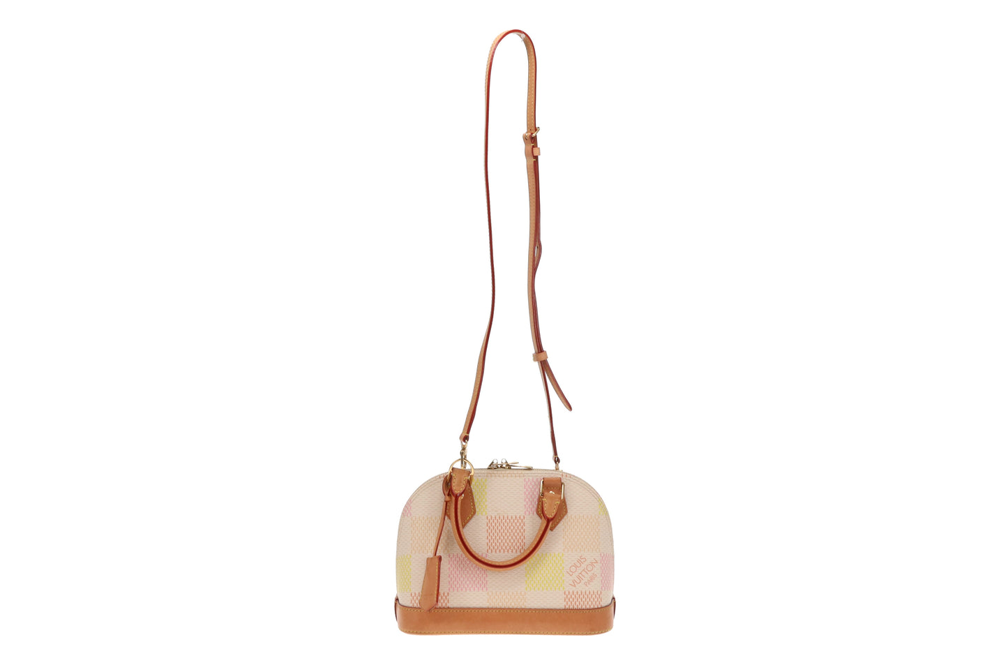 Louis Vuitton Alma BB  Damierlicious Rose Peach (NFID)