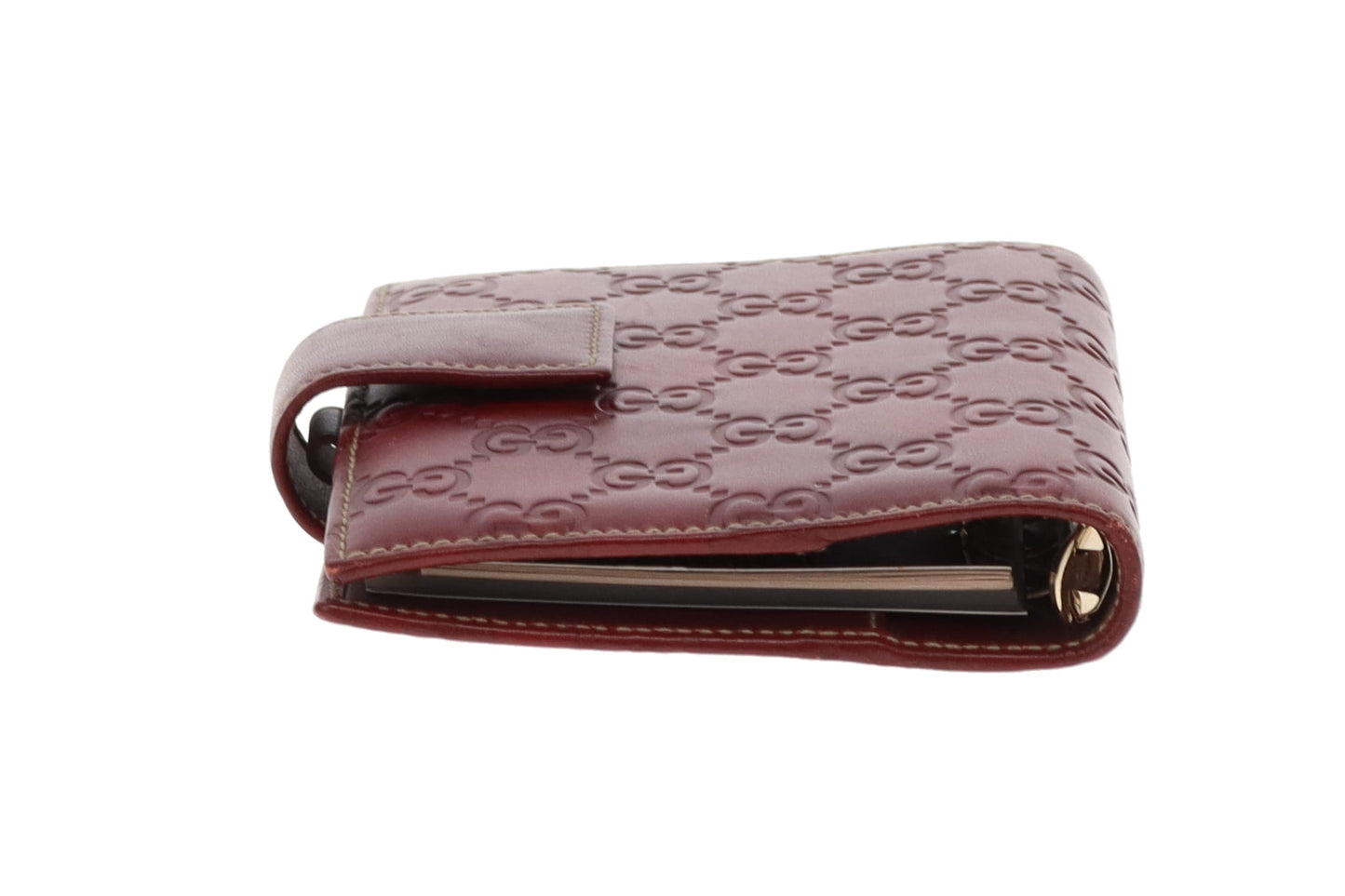 Gucci Agenda Cover Red Guccissima Leather
