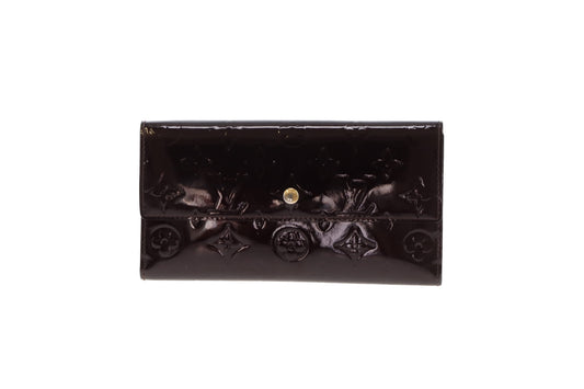 Louis Vuitton Sarah Wallet OM Amarante Vernis TH0048 - 2008