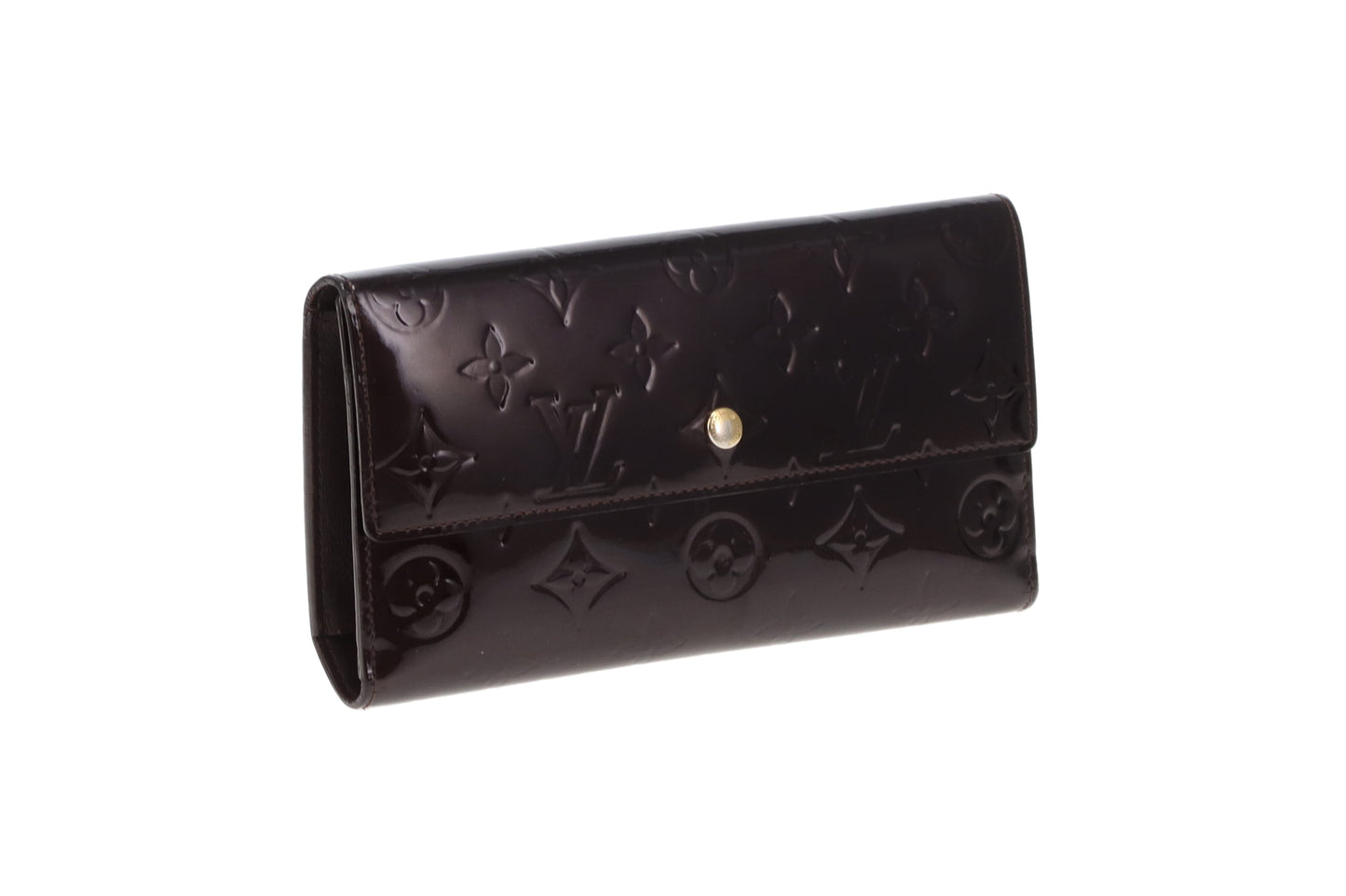 Louis Vuitton Sarah Wallet OM Amarante Vernis TH0048 - 2008