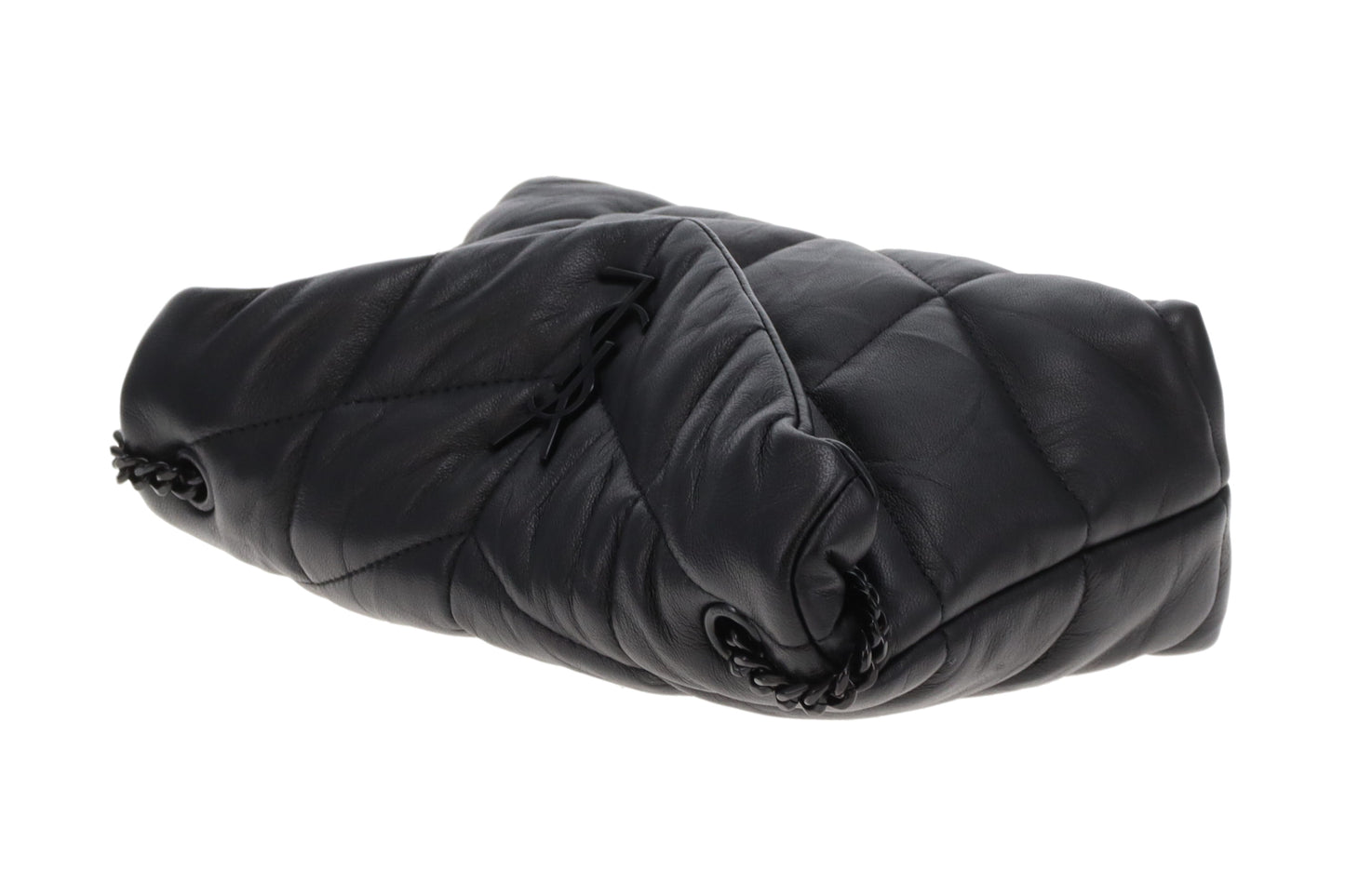 Saint Laurent Puffer Toy Chain Bag All Black 2020