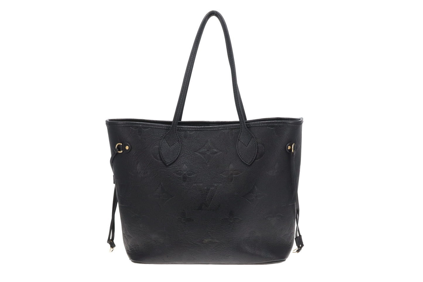 Louis Vuitton Neverfull MM with Pochette Black Empreinte Leather (NFID) 2