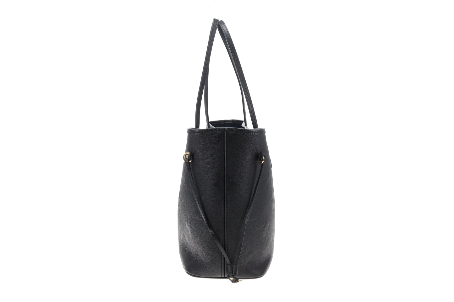 Louis Vuitton Neverfull MM with Pochette Black Empreinte Leather (NFID) 2