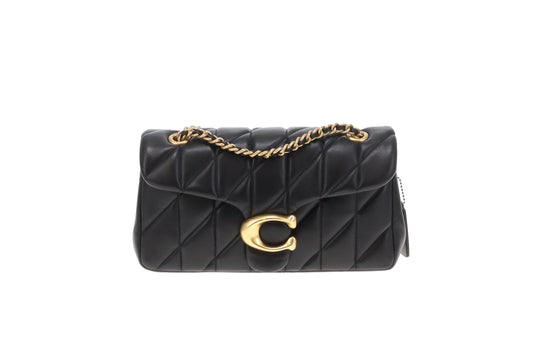 Coach Tabby Shoulder Bag 26 Black Pillow Quilting GHW