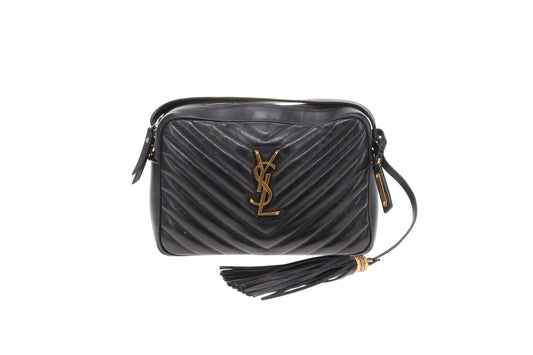 Saint Laurent Lou Camera Bag Black GHW 2019