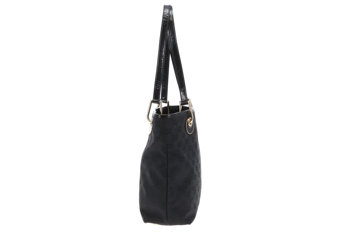 Gucci Bucket Bag GG Black Canvas