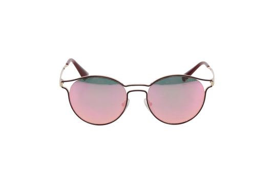 Prada SPR62s Round Pink Hue Sunglasses
