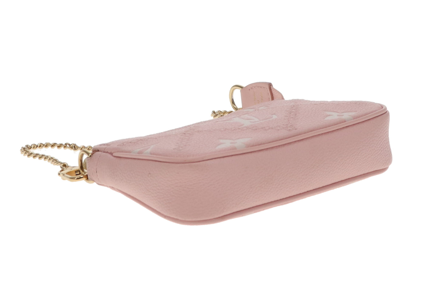 Louis Vuitton Mini Pochette Accessoires Broderies Pink Monogram