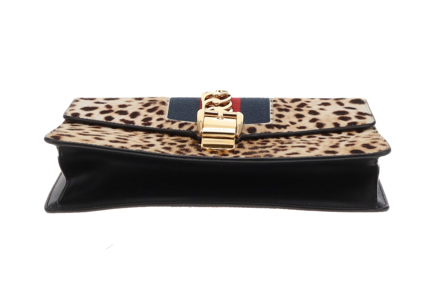 Gucci Sylvie Small Leopard Print Bag