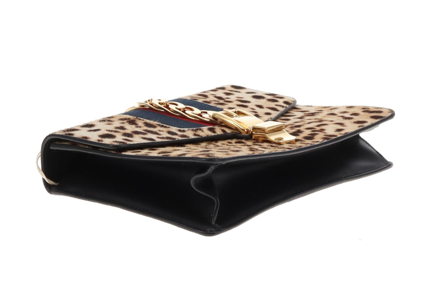 Gucci Sylvie Small Leopard Print Bag