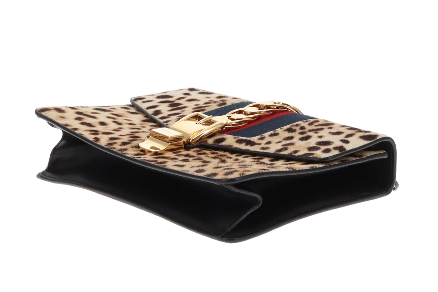 Gucci Sylvie Small Leopard Print Bag