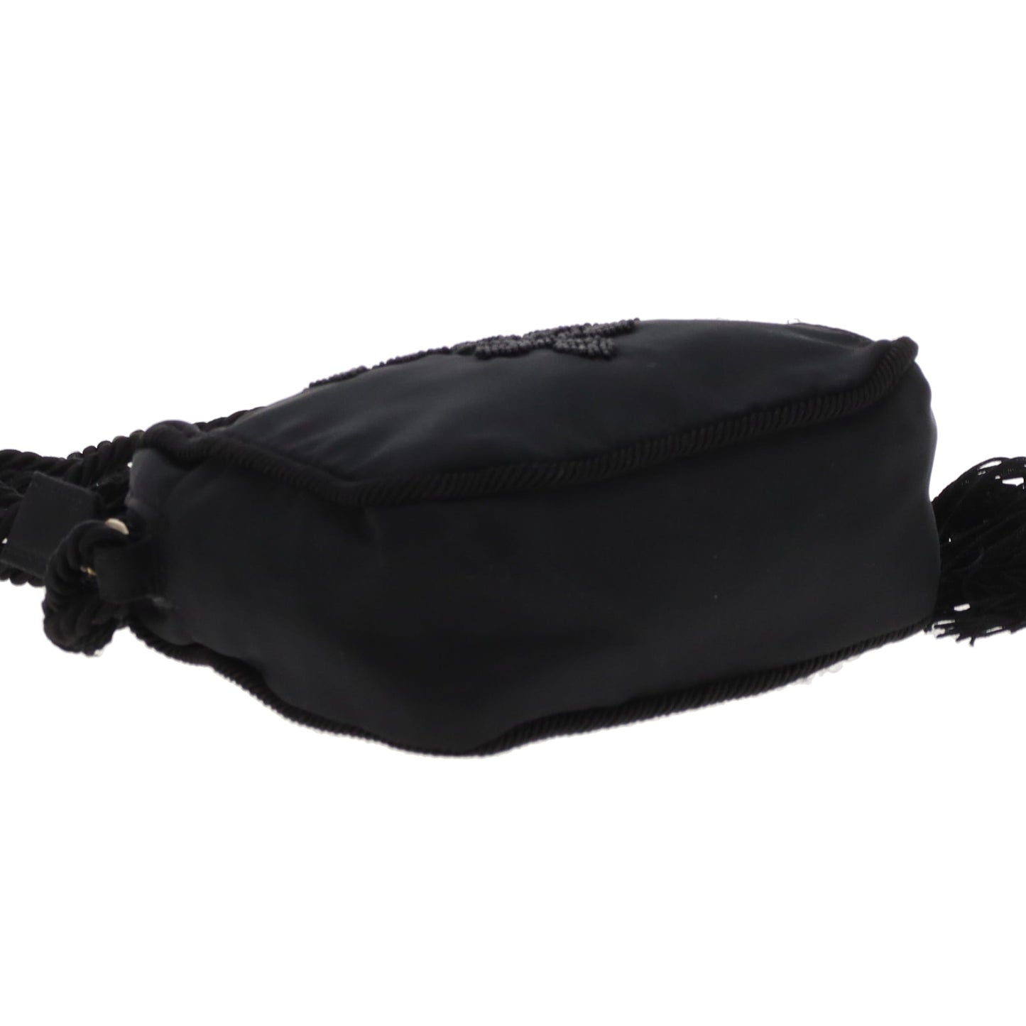 Prada Camera Bag Mini Black Beaded