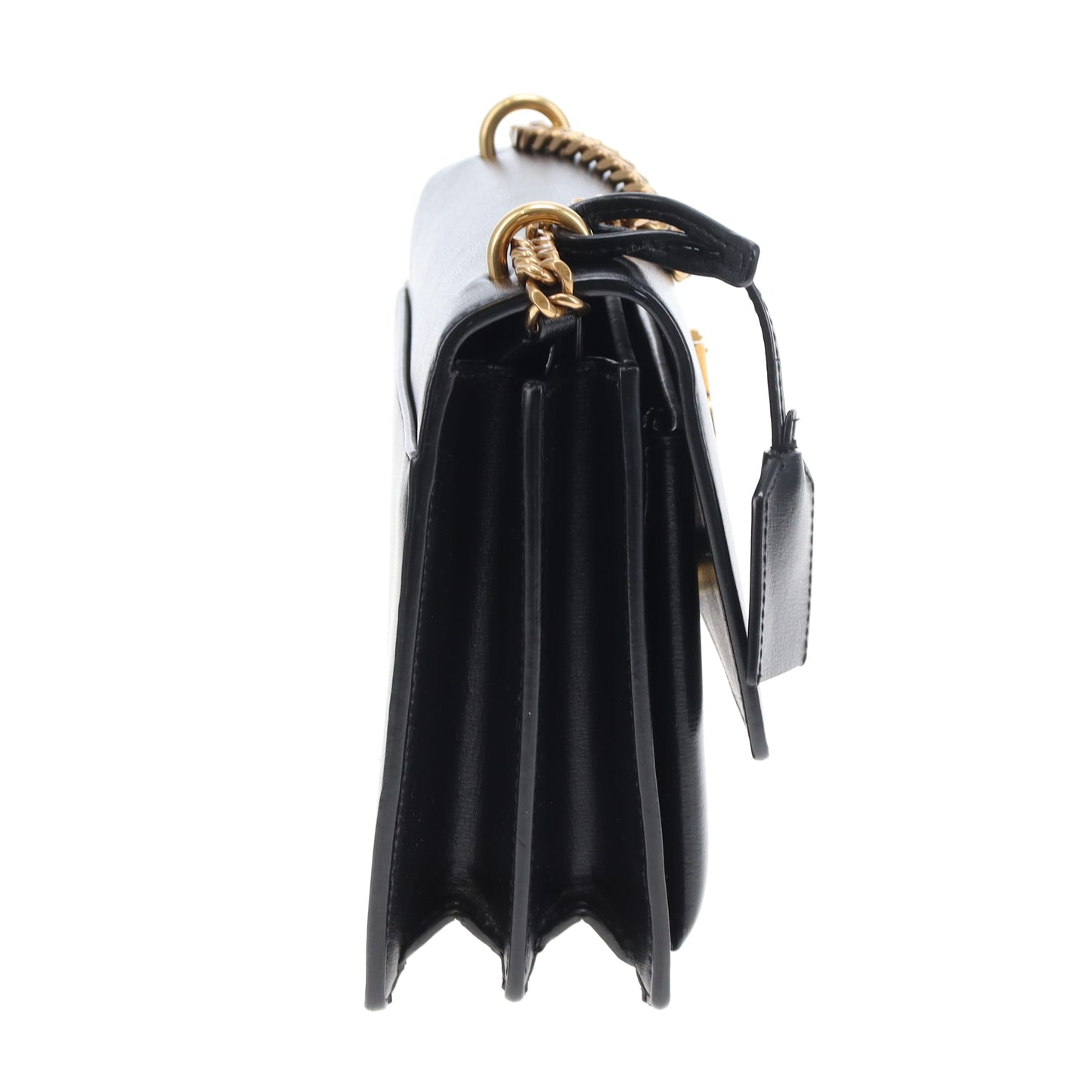 Saint Laurent Sunset Small Black With Antiqued Gold Hardware