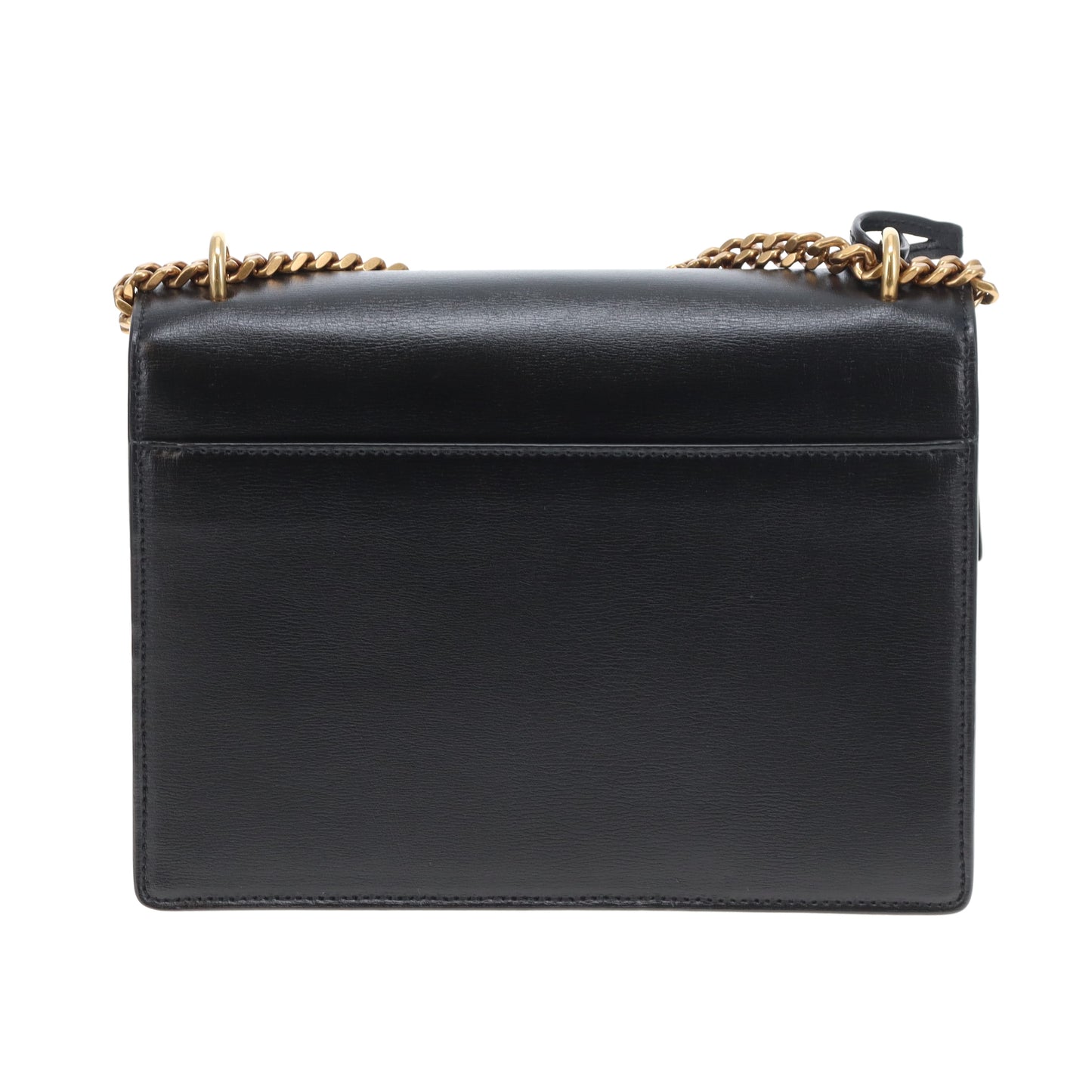 Saint Laurent Sunset Small Black With Antiqued Gold Hardware