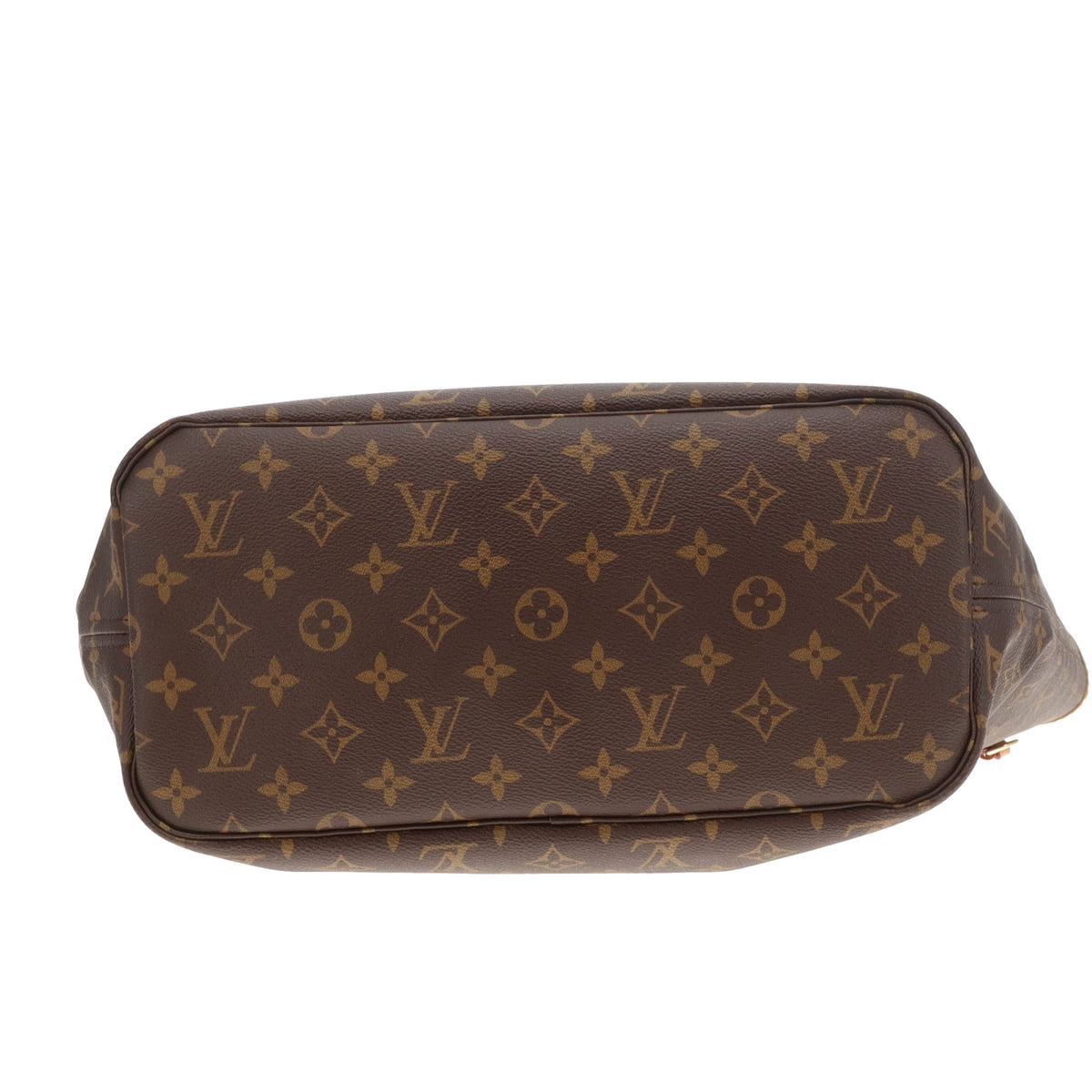 Louis Vuitton Neverfull MM Monogram Beige No Pochette (NFID)