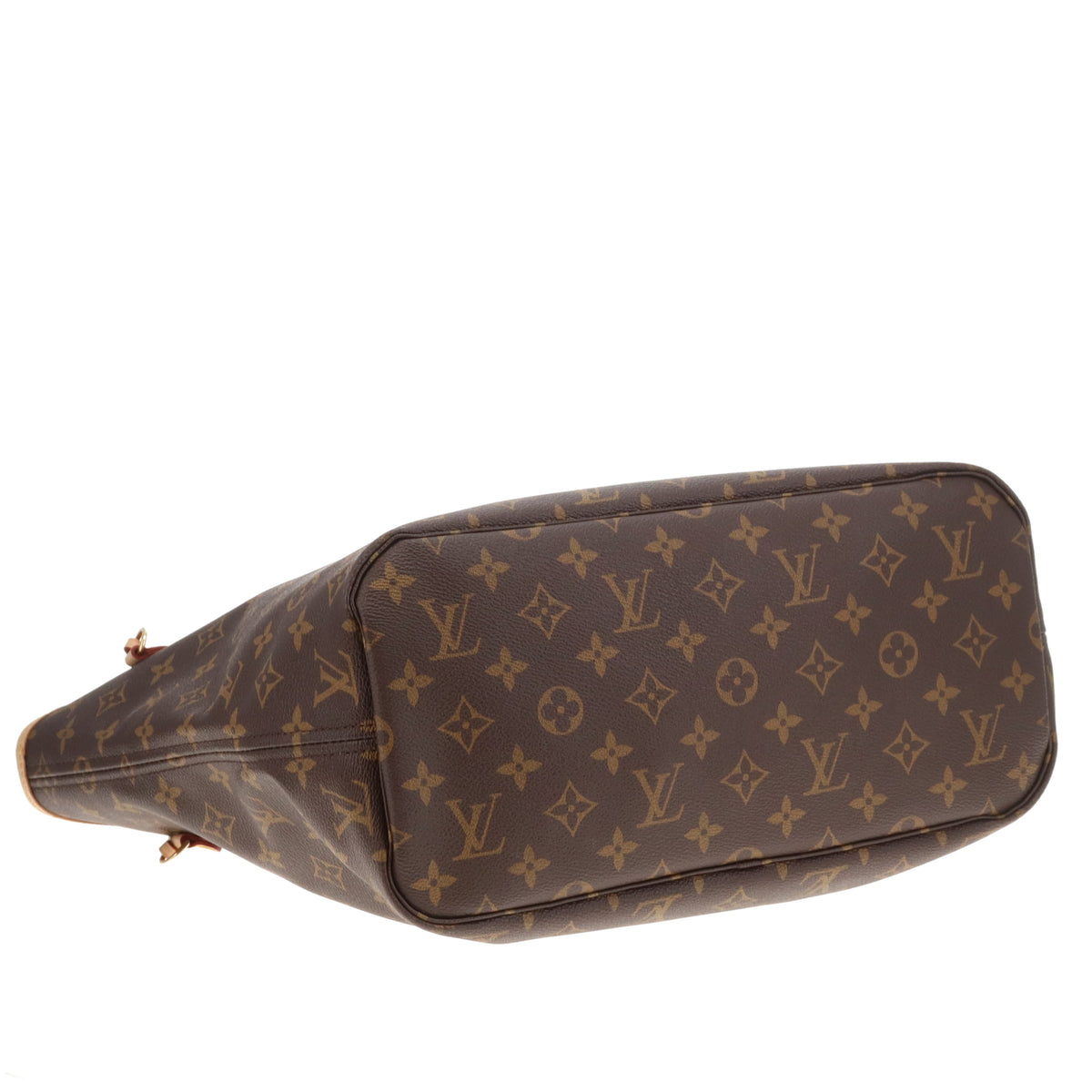 Louis Vuitton Neverfull MM Monogram Beige No Pochette (NFID)