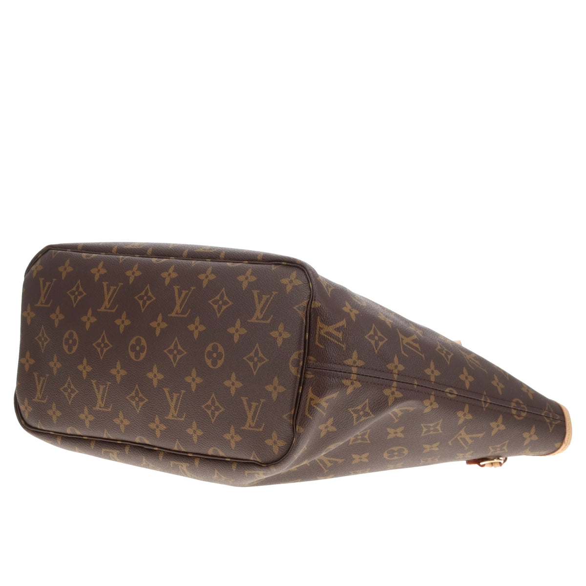 Louis Vuitton Neverfull MM Monogram Beige No Pochette (NFID)