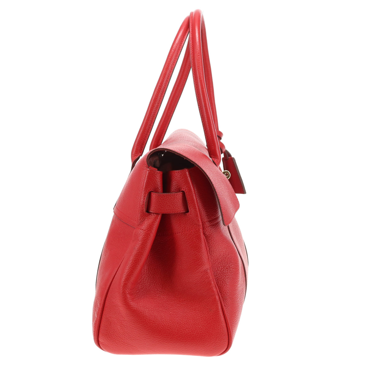 Mulberry Bayswater Red Small Classic Grain Leather & Gold Hardware