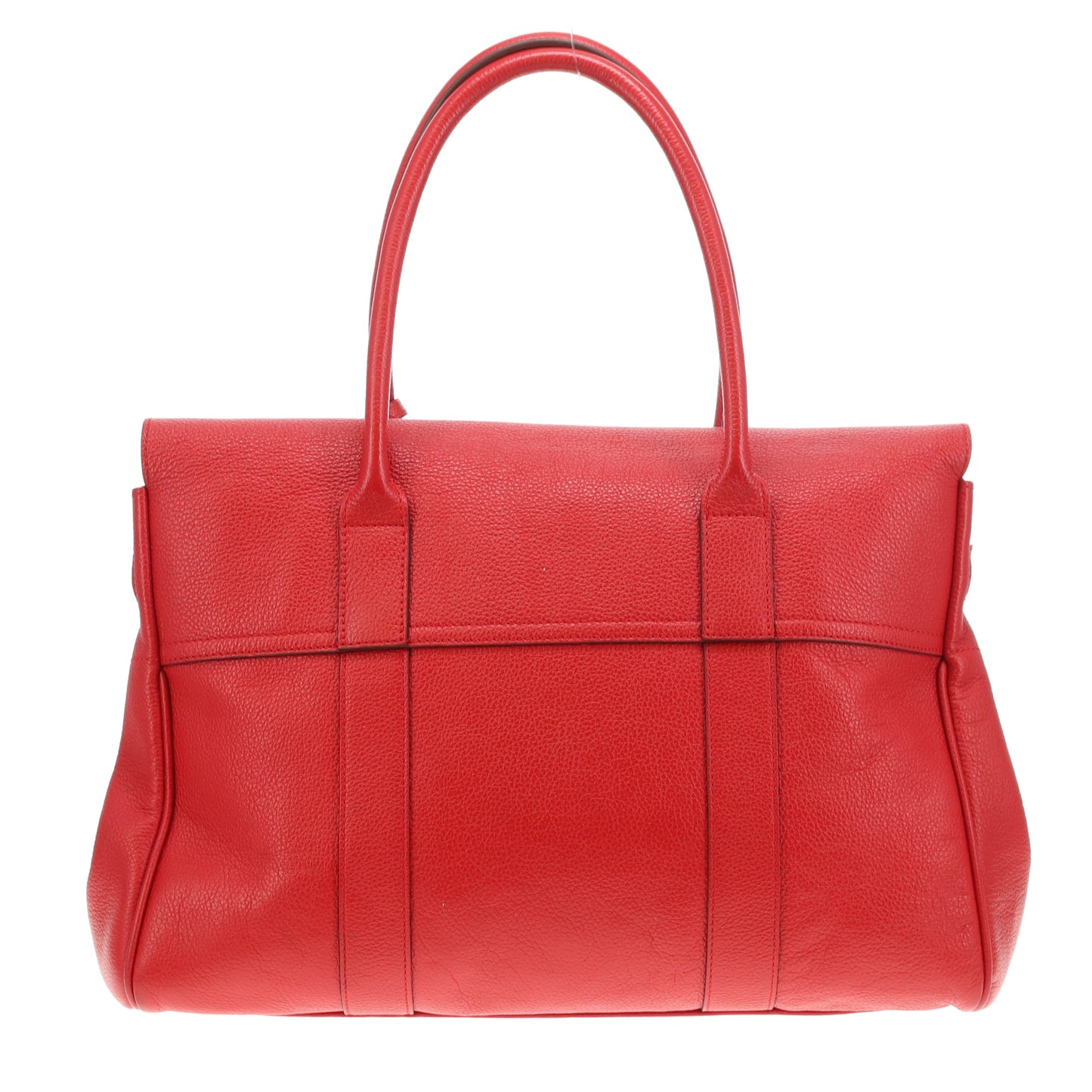 Mulberry Bayswater Red Small Classic Grain Leather & Gold Hardware