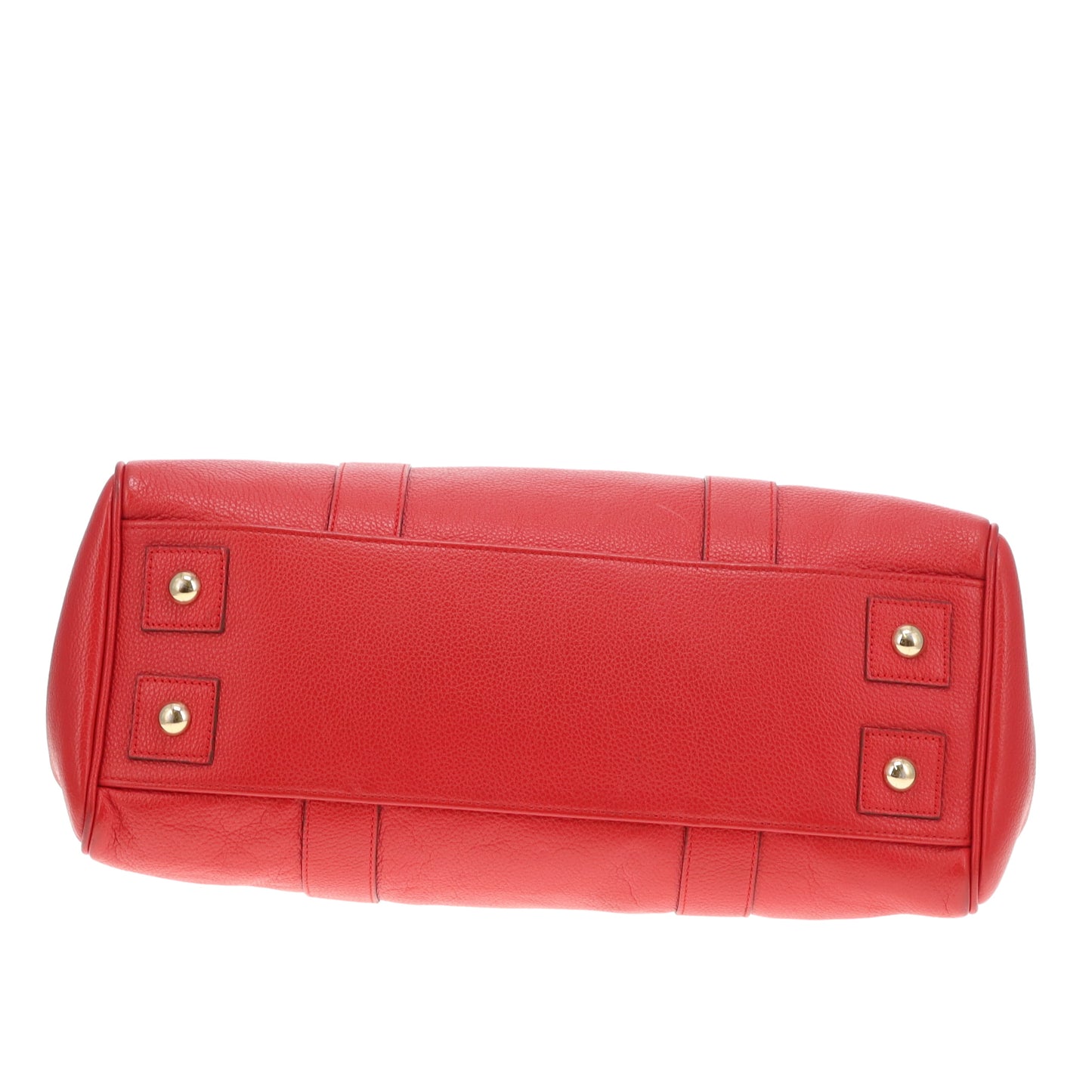 Mulberry Bayswater Red Small Classic Grain Leather & Gold Hardware