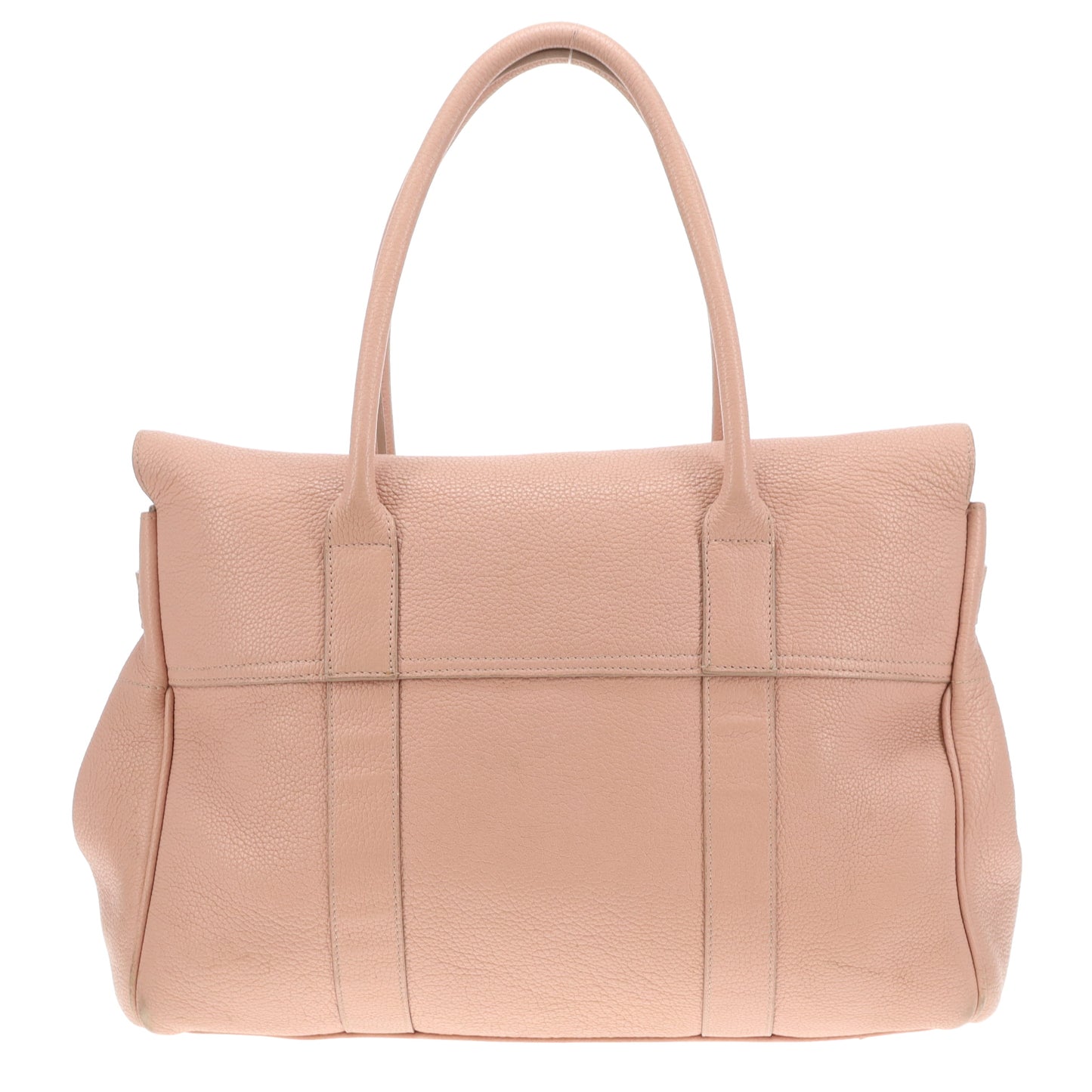 Mulberry Bayswater Plaster Pink Small Classic Grain Leather & Gold Hardware