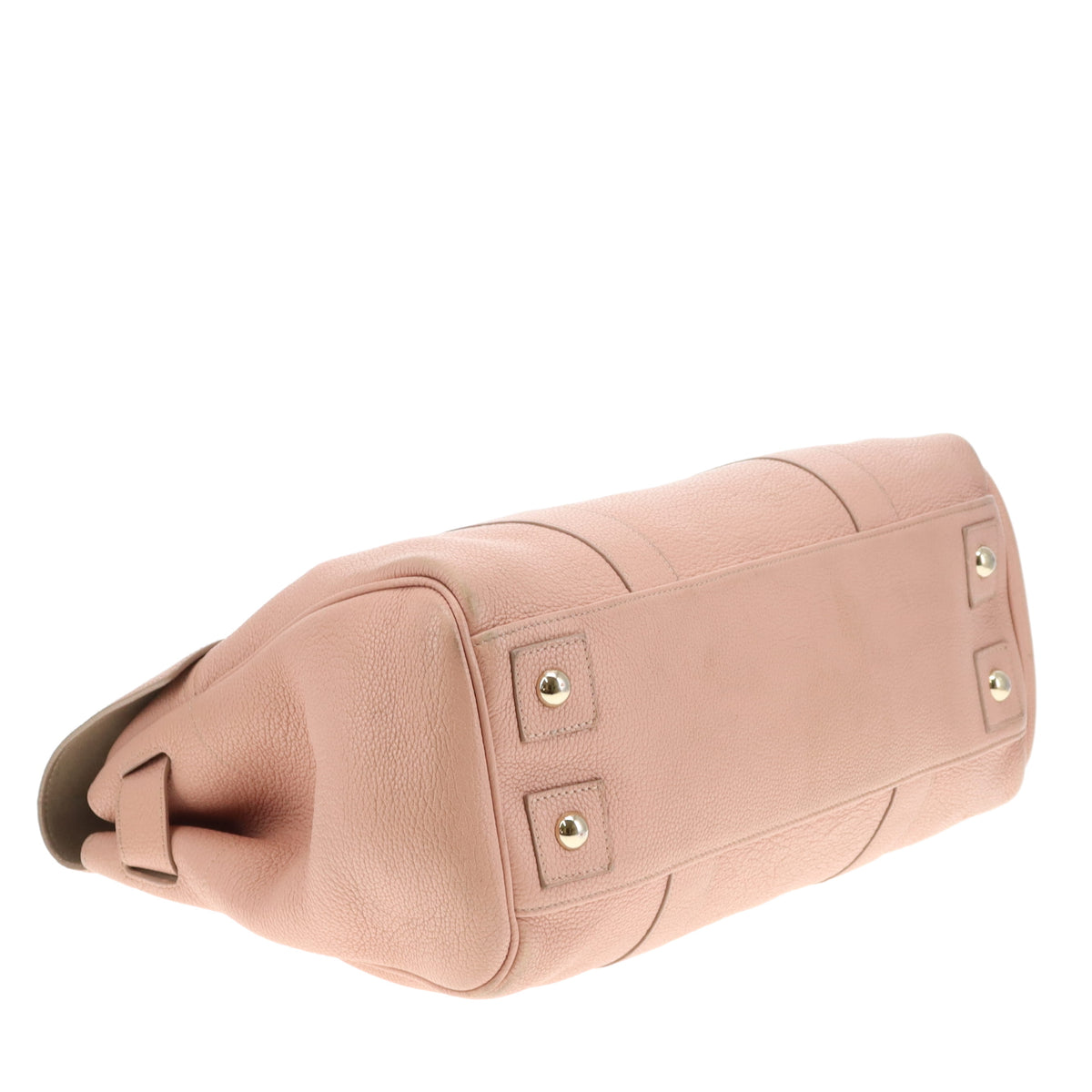 Mulberry Bayswater Plaster Pink Small Classic Grain Leather & Gold Hardware