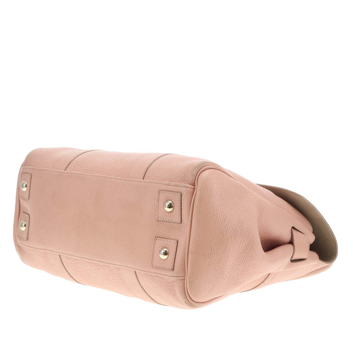 Mulberry Bayswater Plaster Pink Small Classic Grain Leather & Gold Hardware