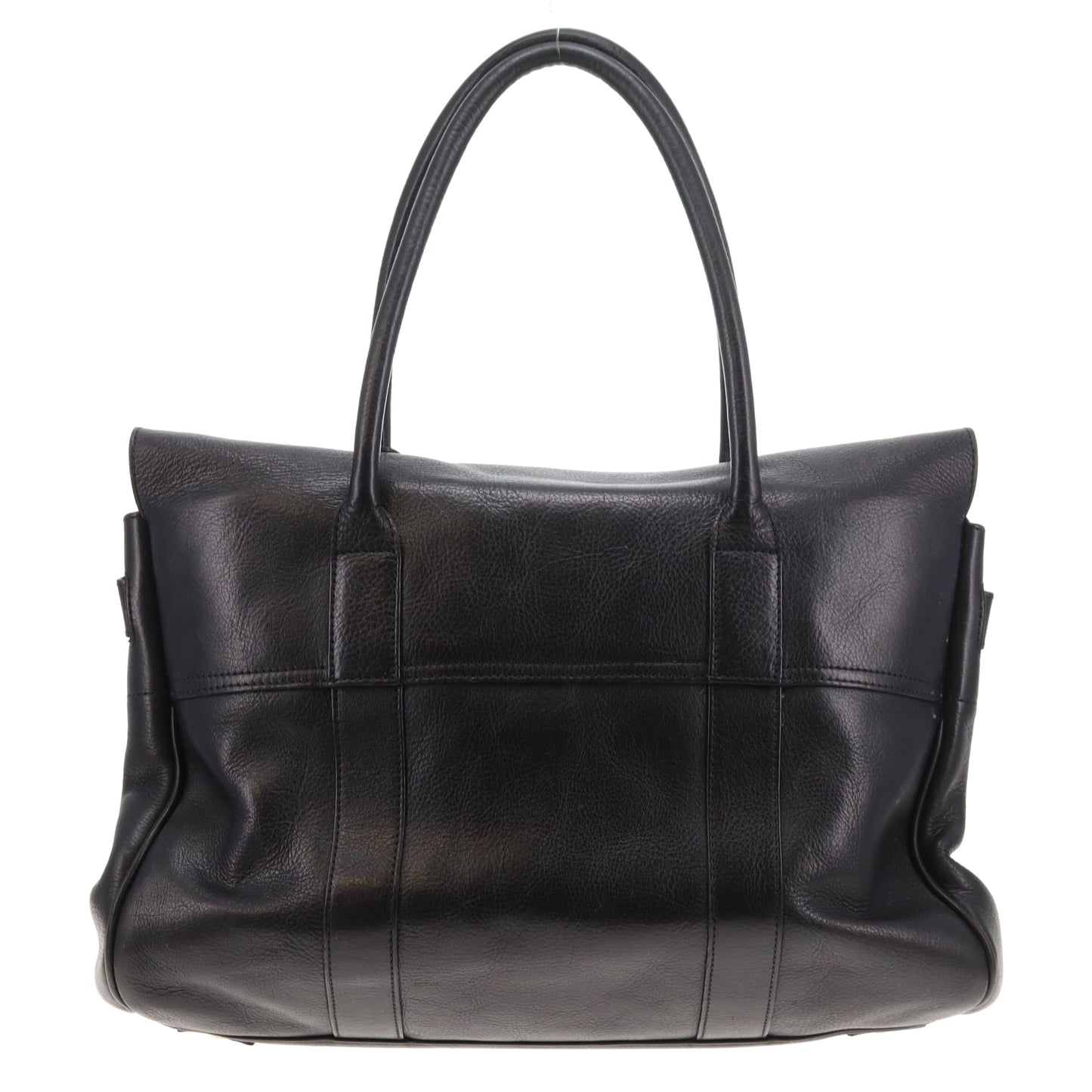 Mulberry Bayswater Black NVT With Gold Hardware
