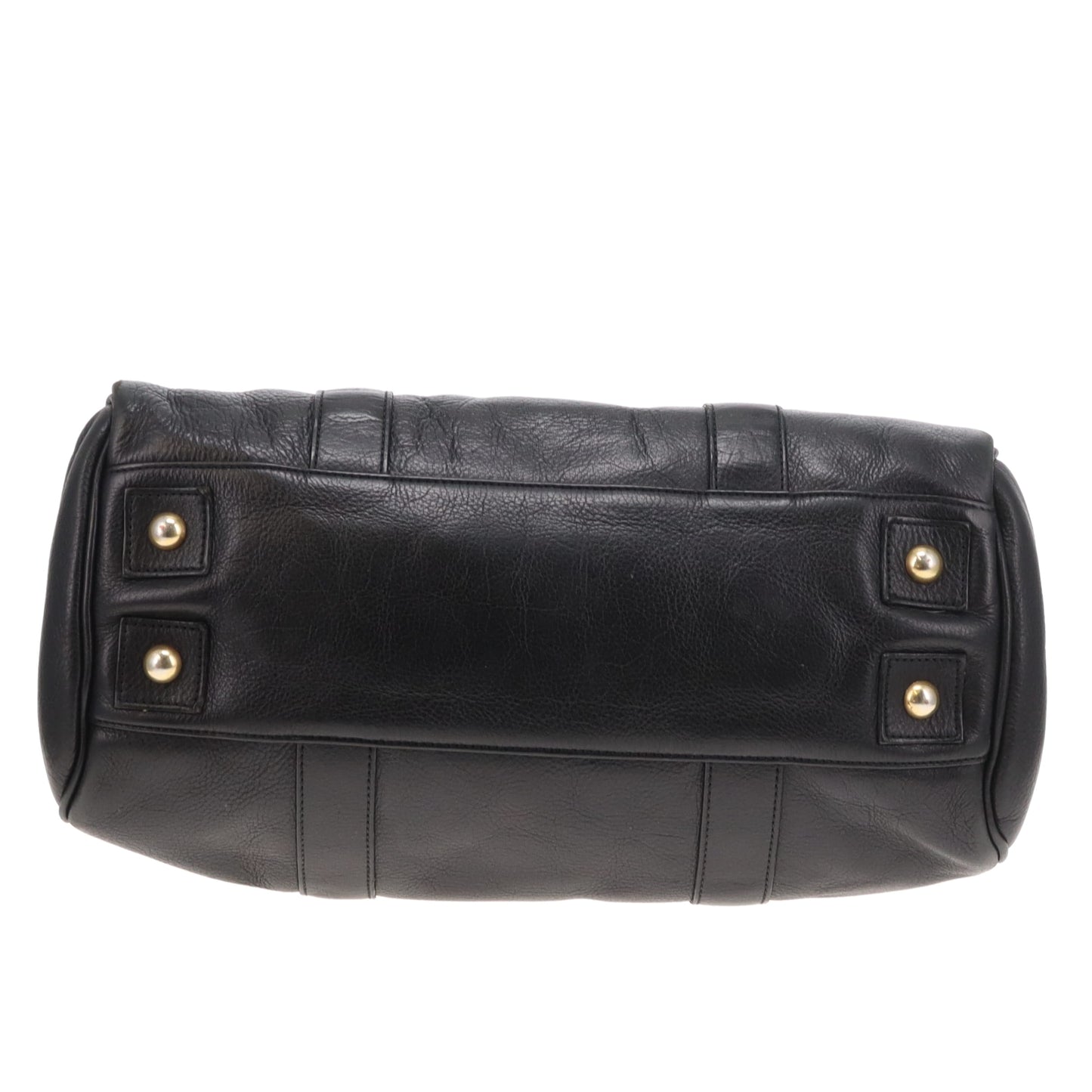 Mulberry Bayswater Black NVT With Gold Hardware