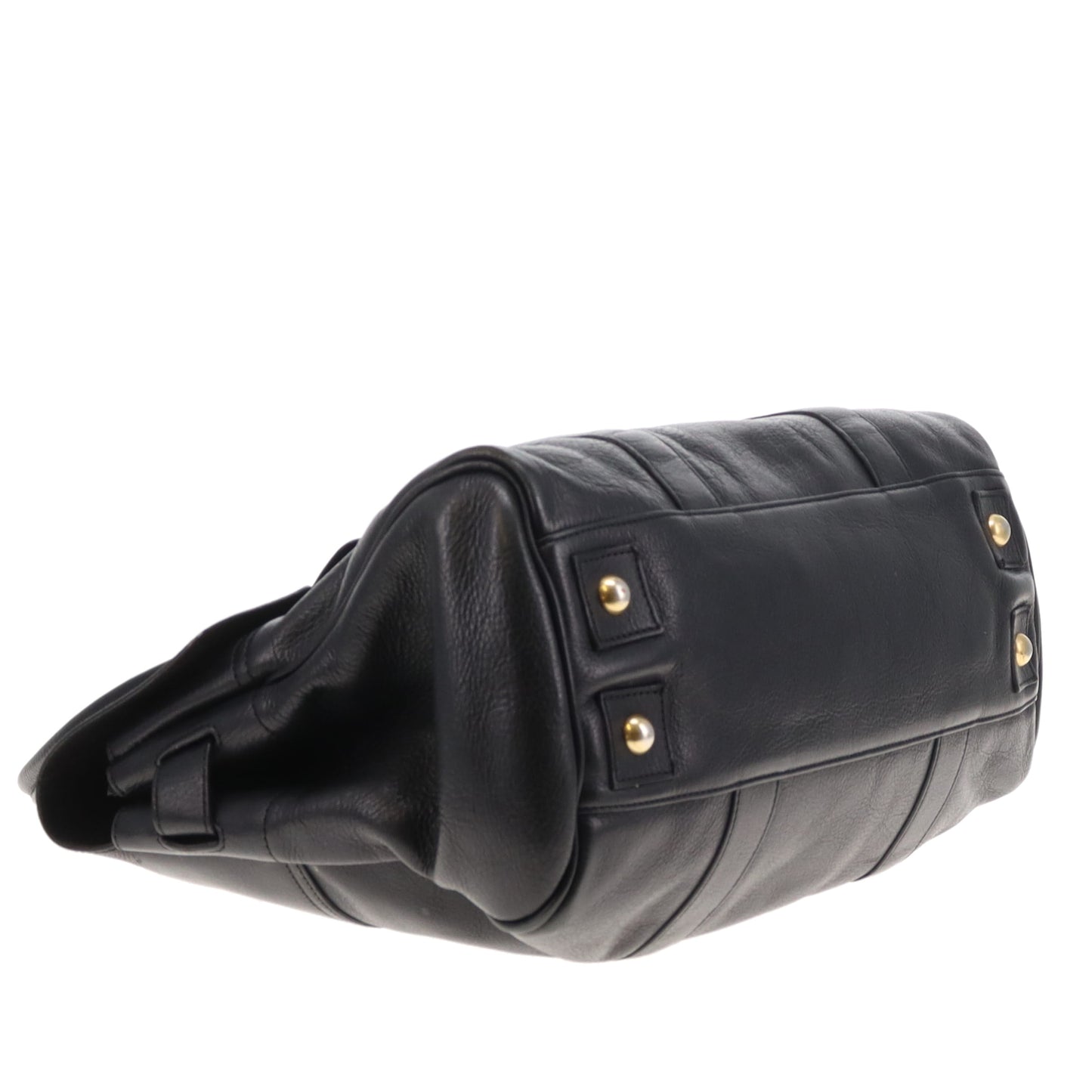 Mulberry Bayswater Black NVT With Gold Hardware