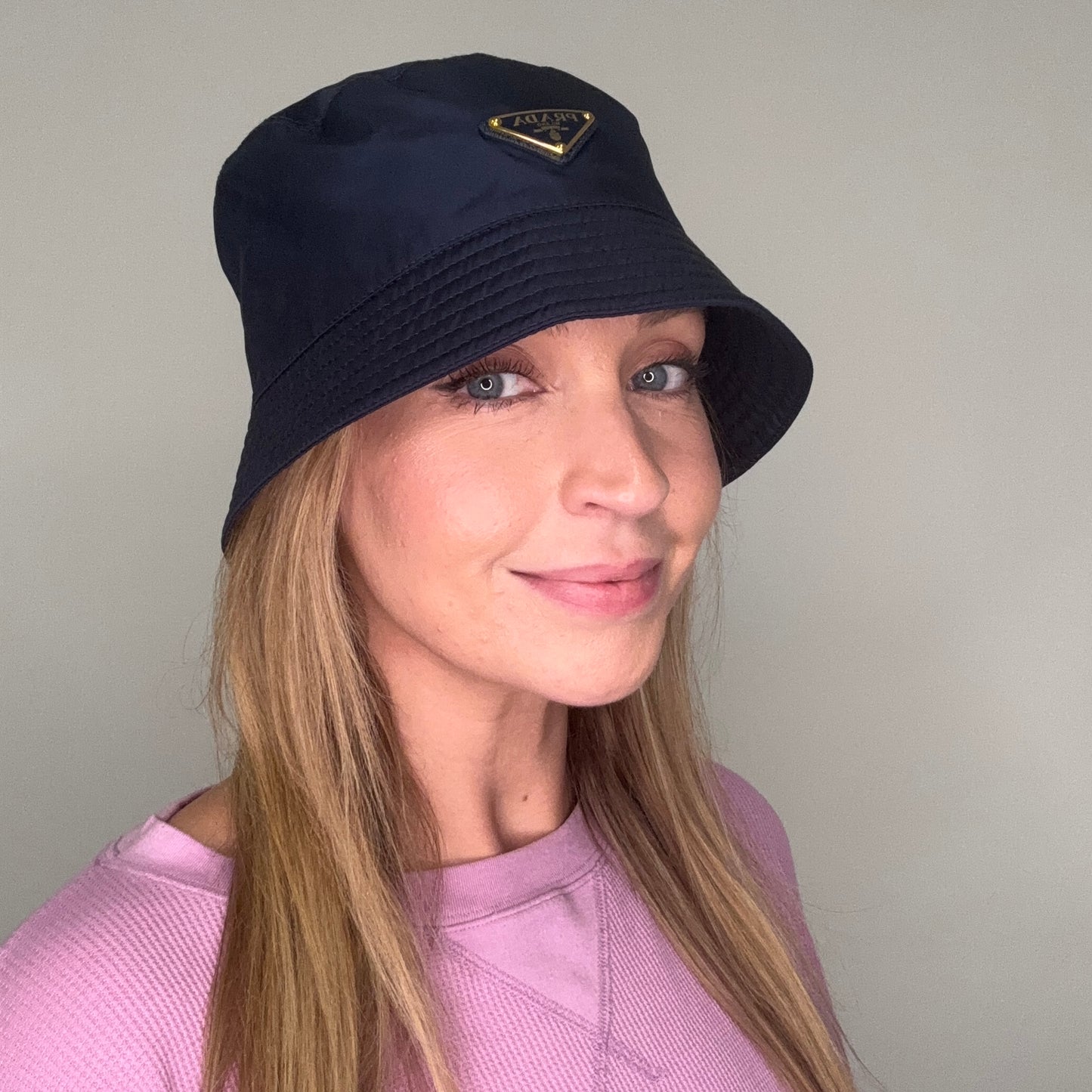 Prada Re-Nylon Navy Hat Size S