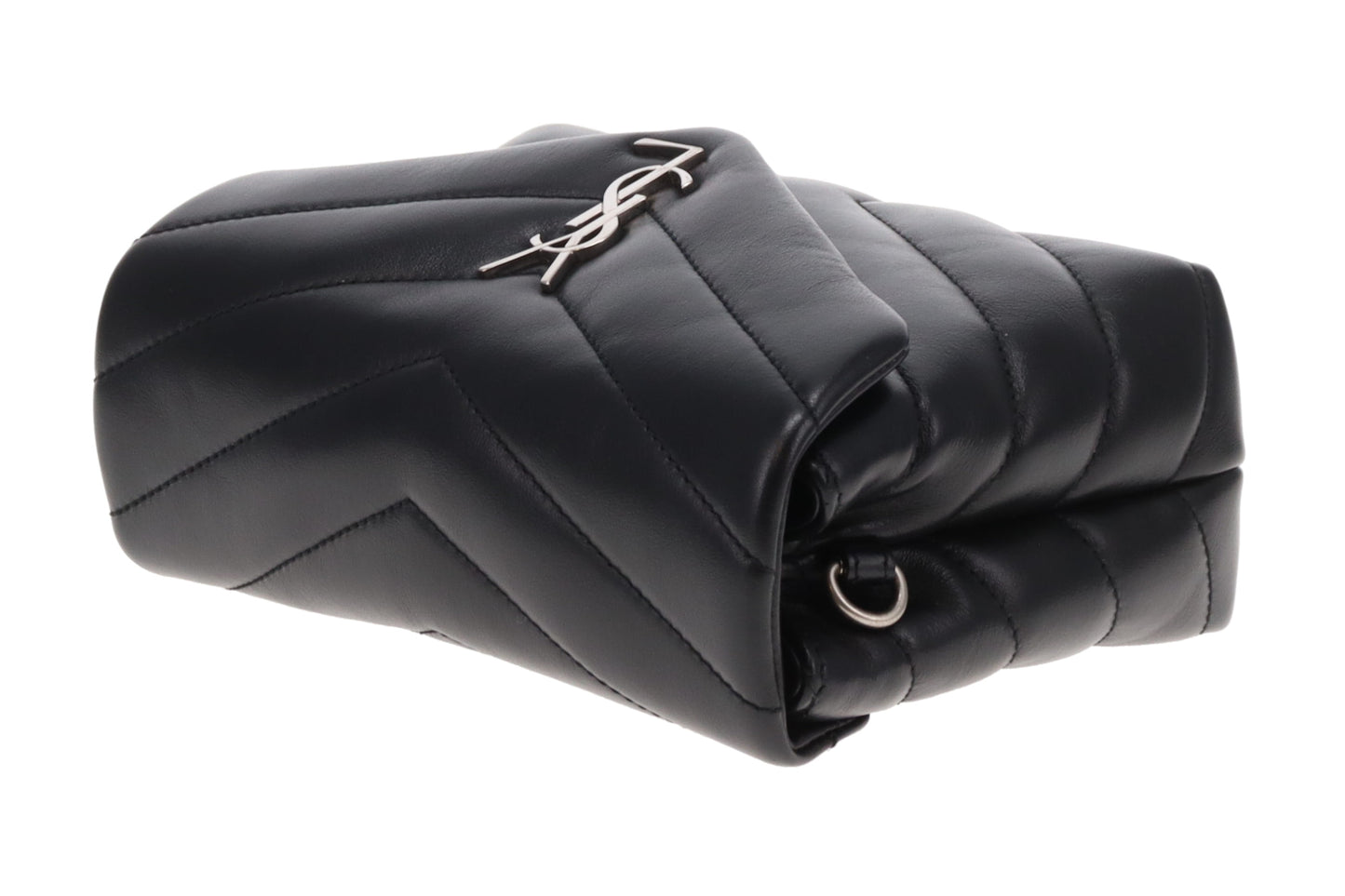 Saint Laurent Loulou Toy Black Silver Hardware 2020