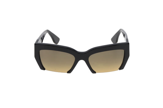Miu Miu Sunglasses SMU06Q Half Rim Black
