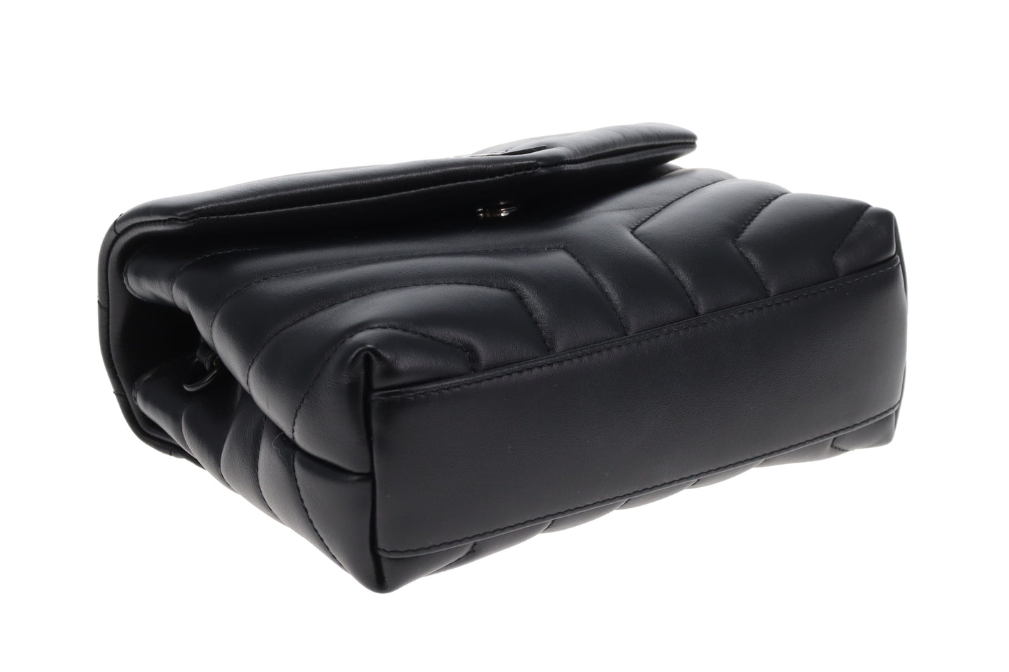 Saint Laurent Loulou Toy Black with Black HW 2020